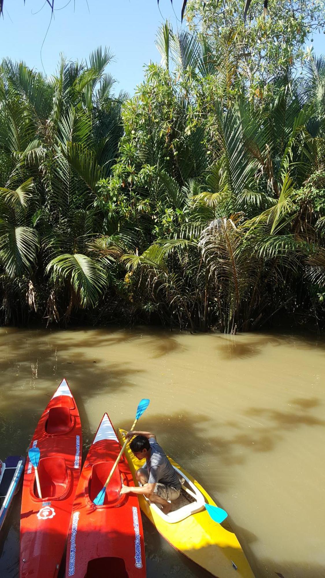 Ba Danh Homestay & Kitchen - Ben Tre Mekong エクステリア 写真