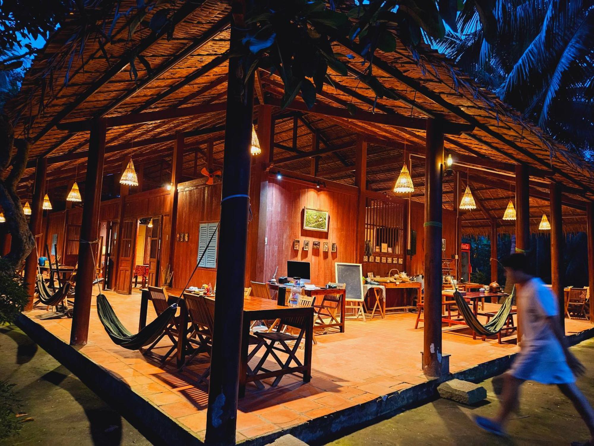 Ba Danh Homestay & Kitchen - Ben Tre Mekong エクステリア 写真