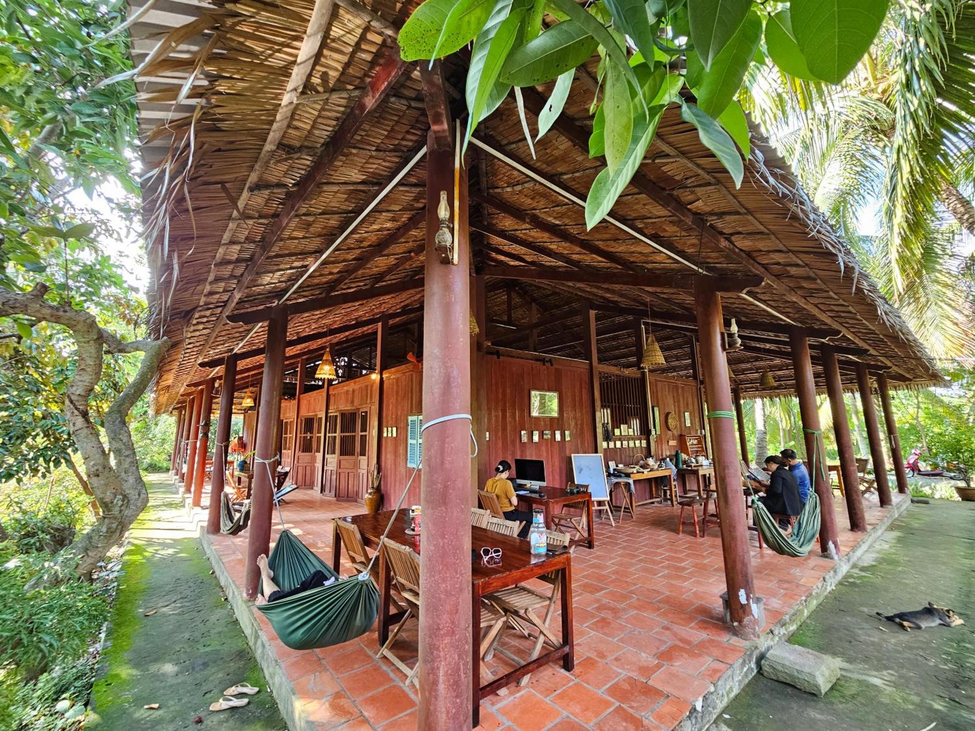 Ba Danh Homestay & Kitchen - Ben Tre Mekong エクステリア 写真