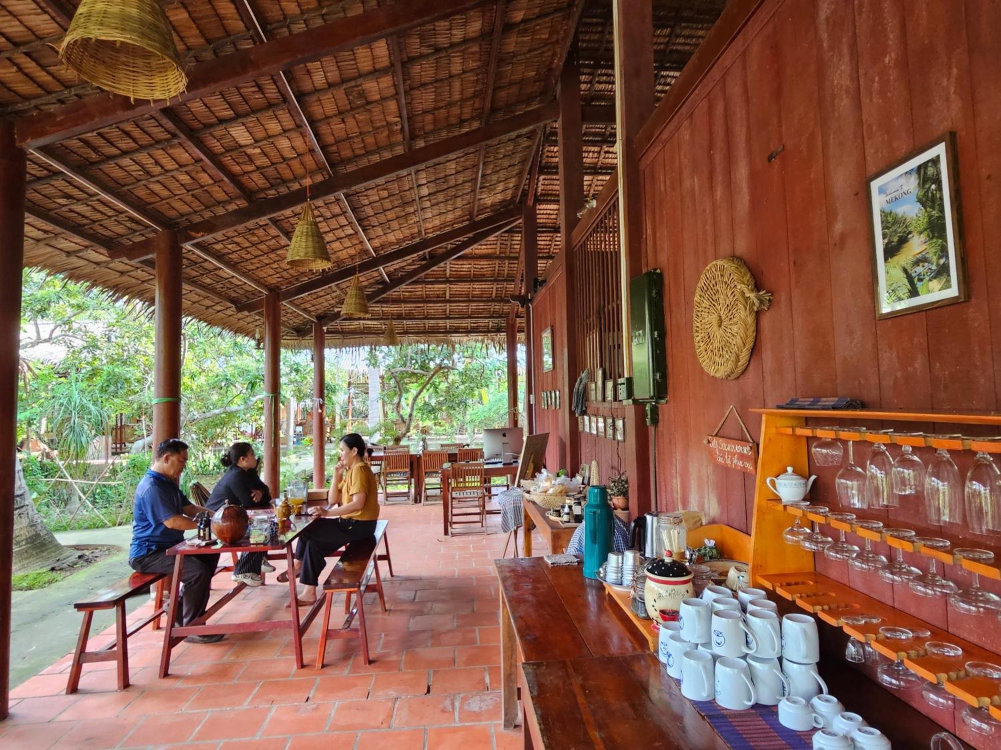 Ba Danh Homestay & Kitchen - Ben Tre Mekong エクステリア 写真